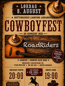 Cowboyfest med RoadRiders