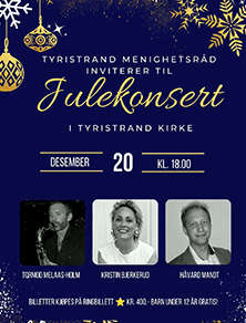Julekonsert i Tyristrand kirke