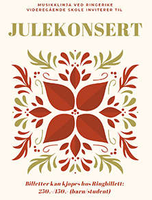 Julekonsert med Musikklinja Ringerike Videregående skole