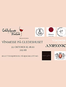 Vinmesse på Gledeshuset