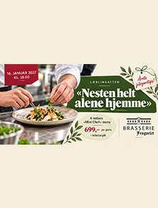 Lærlingaften – «Nesten helt alene hjemme»